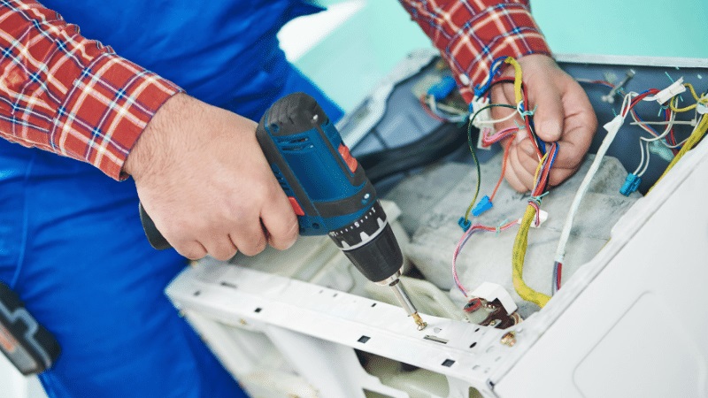 Sincan Toshiba Toshiba çamaşır makinesi kart tamiri – Su almama arızası orijinal parça ile giderildi. - Teknik servis örneği